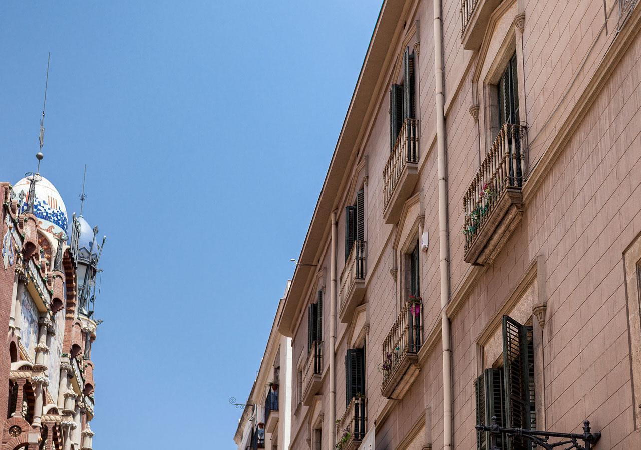 Hostal Del Palau Barselona Dış mekan fotoğraf
